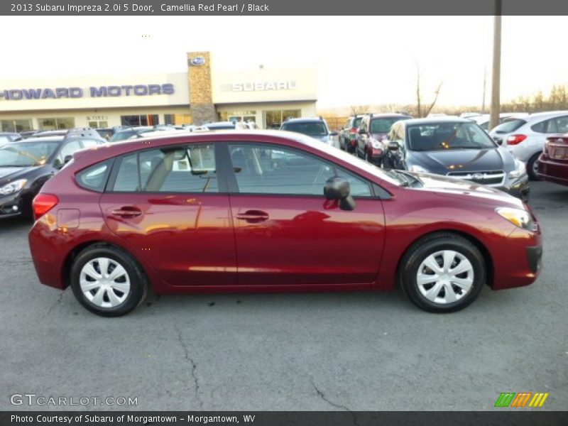 Camellia Red Pearl / Black 2013 Subaru Impreza 2.0i 5 Door
