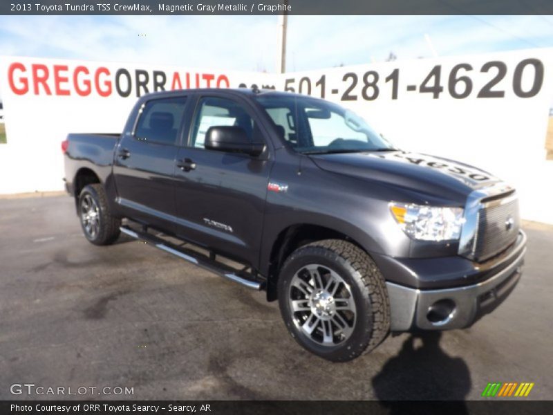 Magnetic Gray Metallic / Graphite 2013 Toyota Tundra TSS CrewMax