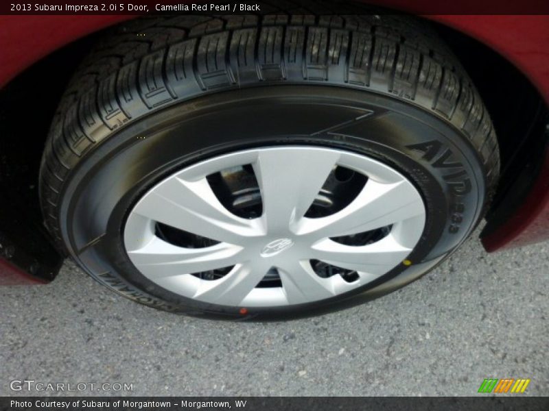 Camellia Red Pearl / Black 2013 Subaru Impreza 2.0i 5 Door