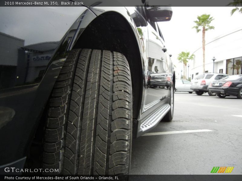 Black / Black 2010 Mercedes-Benz ML 350