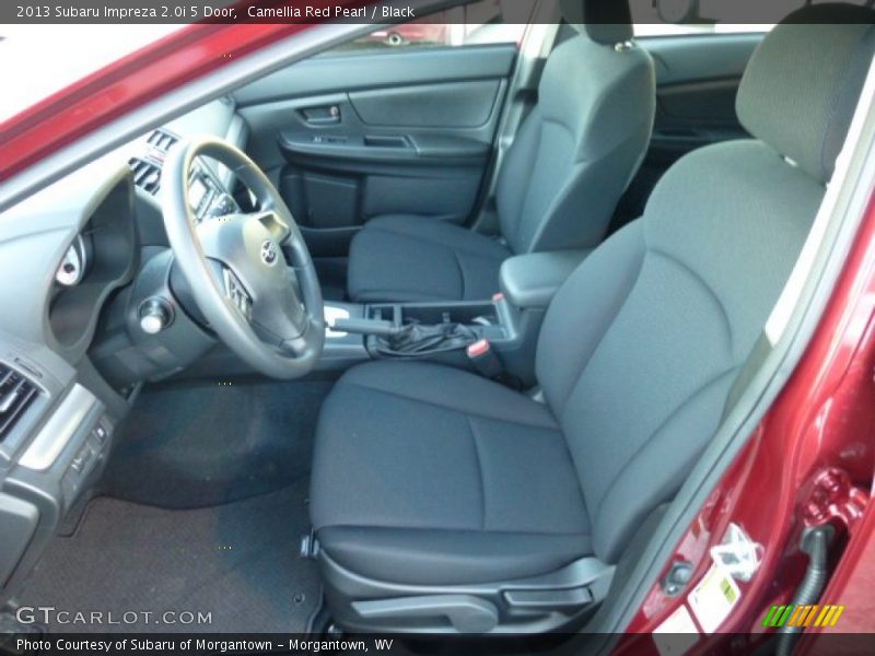 Camellia Red Pearl / Black 2013 Subaru Impreza 2.0i 5 Door