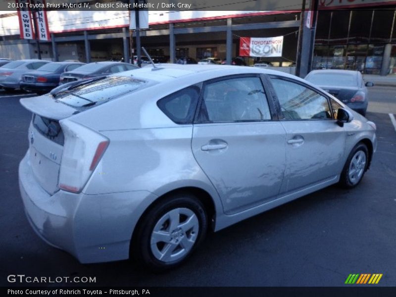 Classic Silver Metallic / Dark Gray 2010 Toyota Prius Hybrid IV