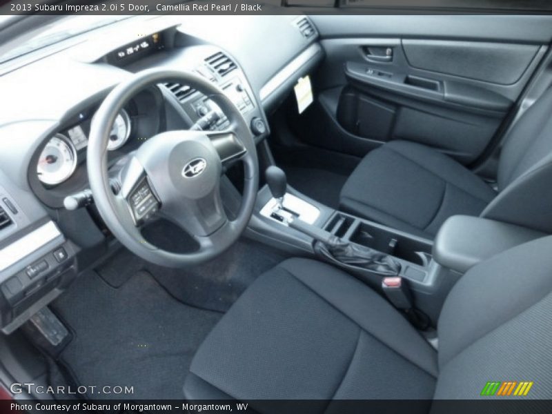 2013 Impreza 2.0i 5 Door Black Interior