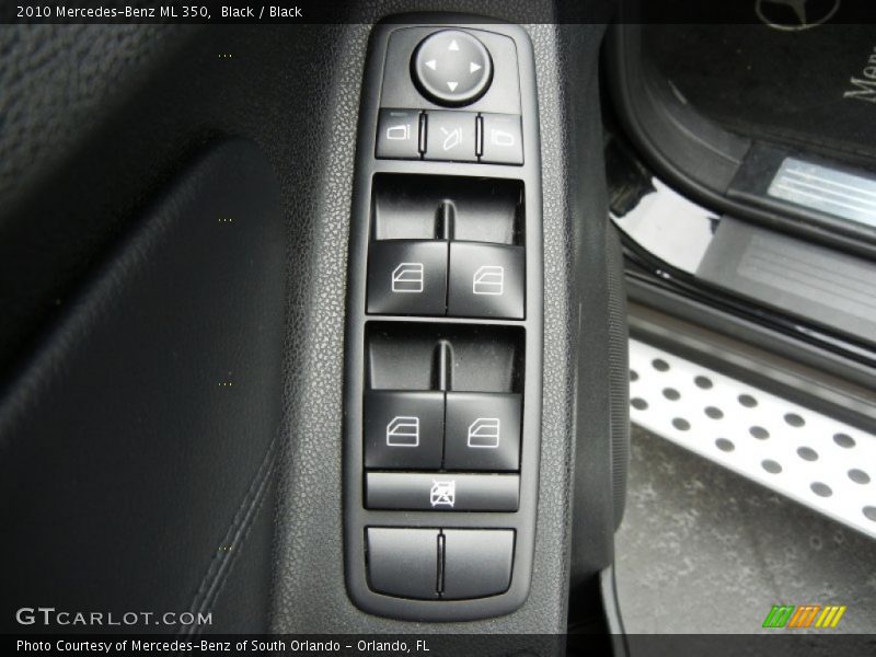 Black / Black 2010 Mercedes-Benz ML 350