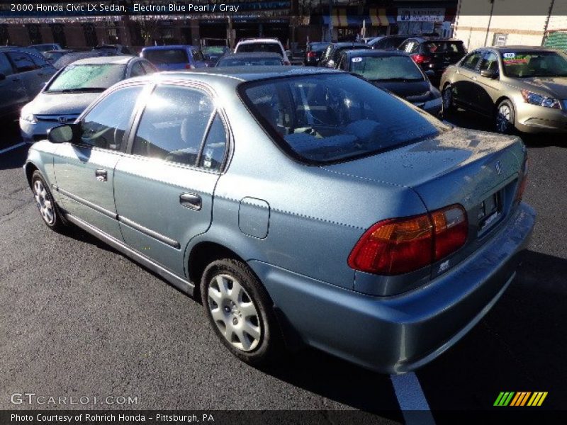  2000 Civic LX Sedan Electron Blue Pearl
