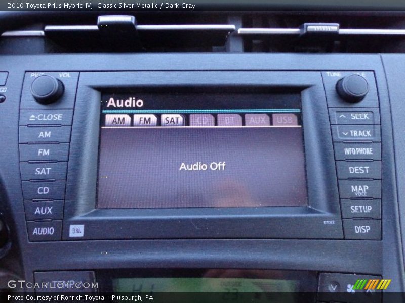 Classic Silver Metallic / Dark Gray 2010 Toyota Prius Hybrid IV