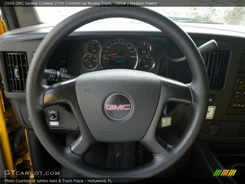  2009 Savana Cutaway 3500 Commercial Moving Truck Steering Wheel