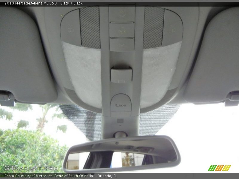 Black / Black 2010 Mercedes-Benz ML 350