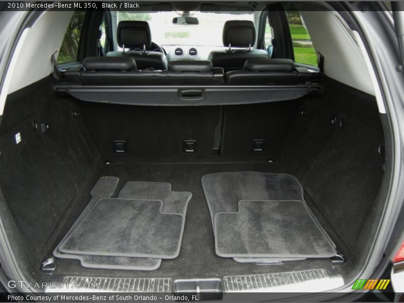 Black / Black 2010 Mercedes-Benz ML 350