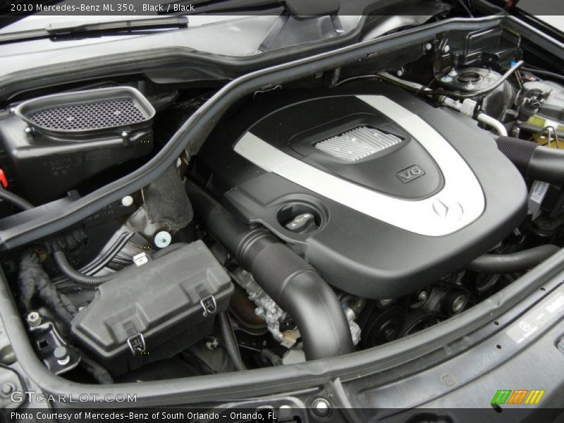 Black / Black 2010 Mercedes-Benz ML 350