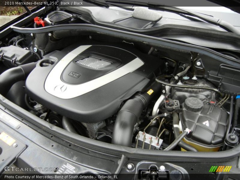 Black / Black 2010 Mercedes-Benz ML 350