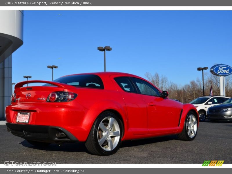 Velocity Red Mica / Black 2007 Mazda RX-8 Sport
