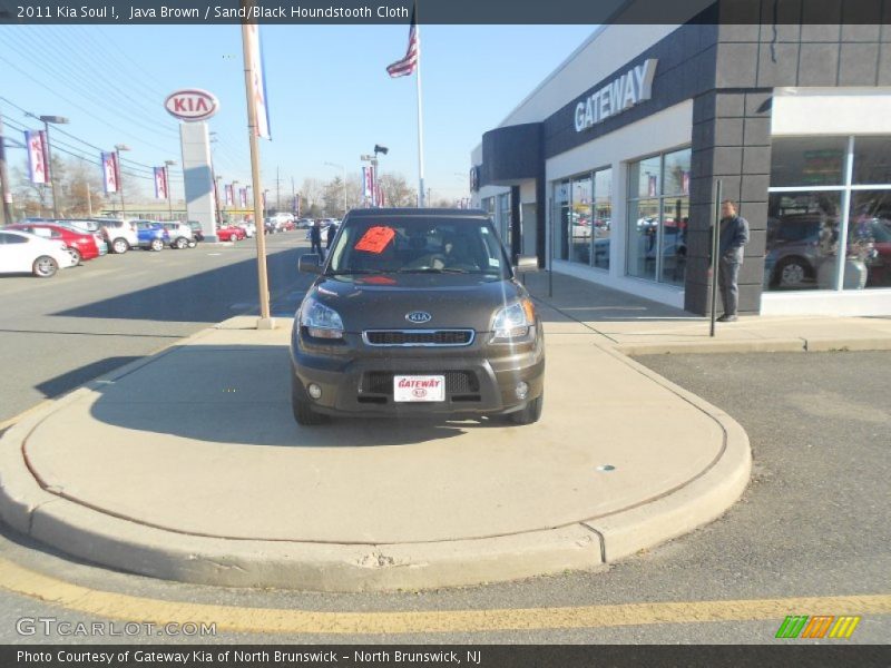 Java Brown / Sand/Black Houndstooth Cloth 2011 Kia Soul !