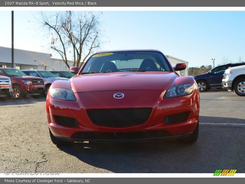 Velocity Red Mica / Black 2007 Mazda RX-8 Sport