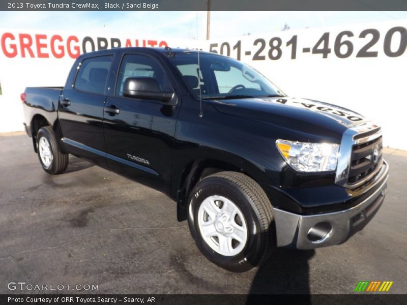 Black / Sand Beige 2013 Toyota Tundra CrewMax