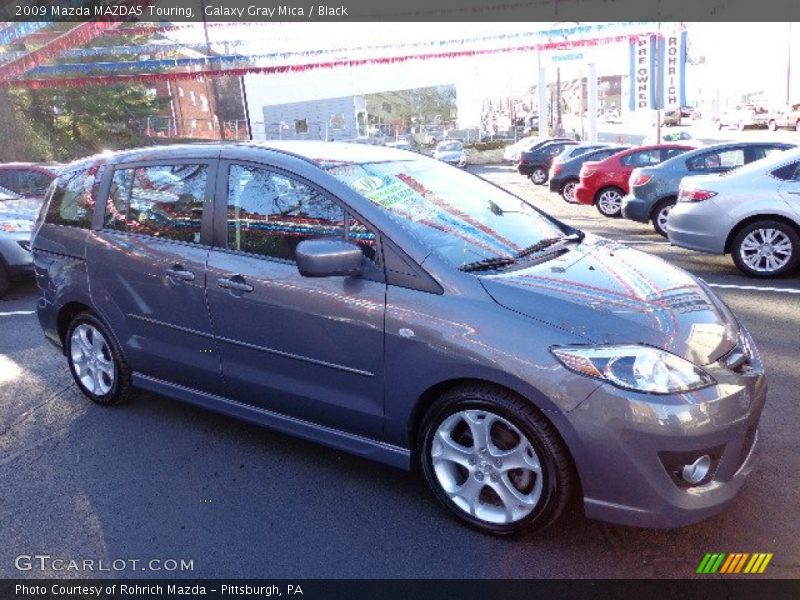 Galaxy Gray Mica / Black 2009 Mazda MAZDA5 Touring