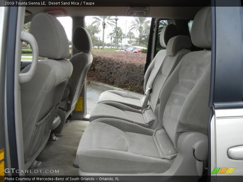 Desert Sand Mica / Taupe 2009 Toyota Sienna LE
