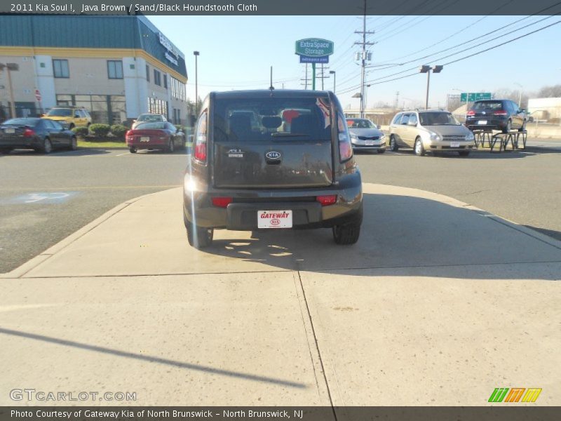 Java Brown / Sand/Black Houndstooth Cloth 2011 Kia Soul !