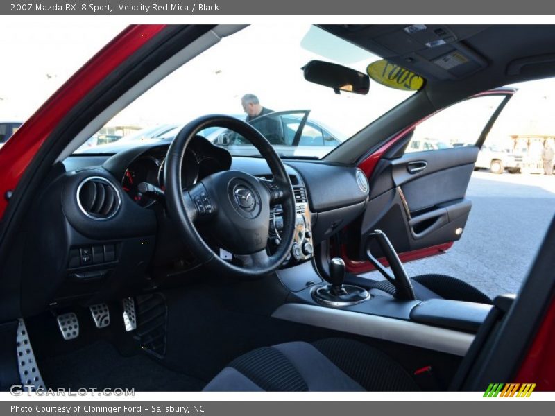 Velocity Red Mica / Black 2007 Mazda RX-8 Sport