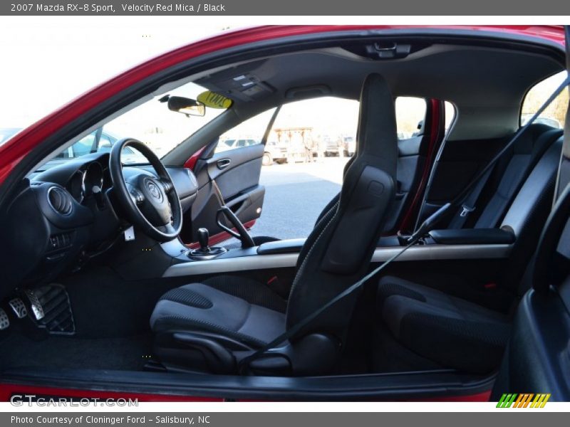 Velocity Red Mica / Black 2007 Mazda RX-8 Sport