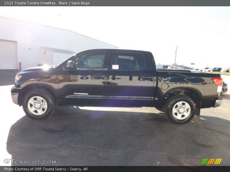 Black / Sand Beige 2013 Toyota Tundra CrewMax