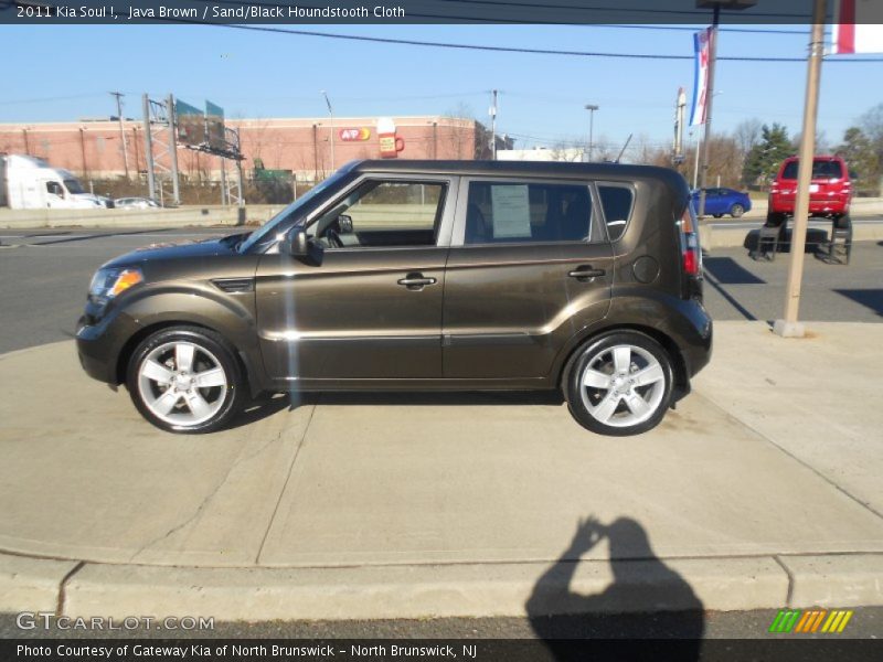 Java Brown / Sand/Black Houndstooth Cloth 2011 Kia Soul !