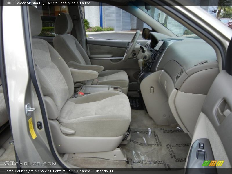 Desert Sand Mica / Taupe 2009 Toyota Sienna LE