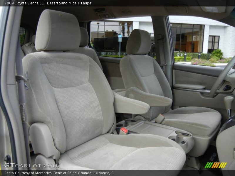 Desert Sand Mica / Taupe 2009 Toyota Sienna LE