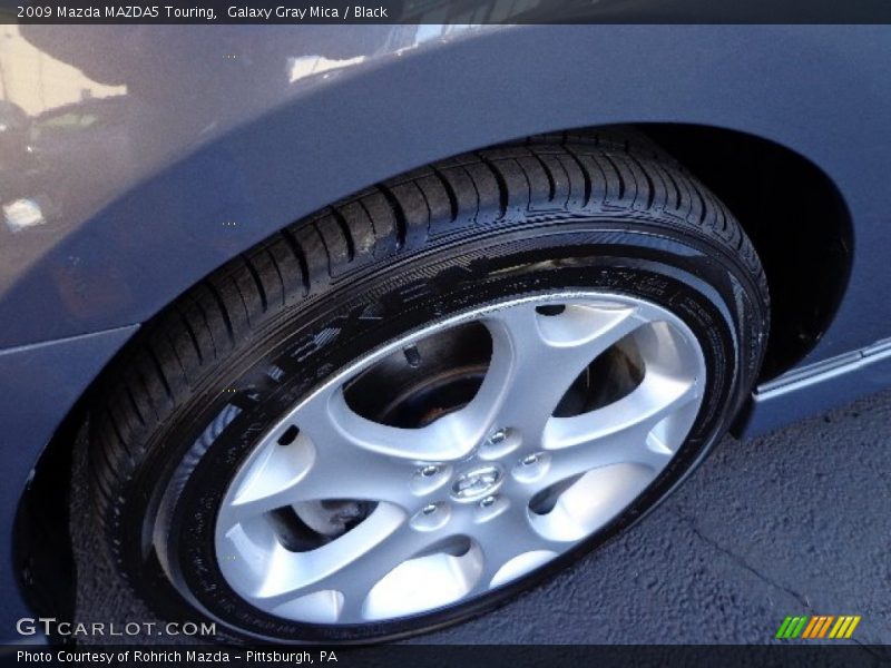 Galaxy Gray Mica / Black 2009 Mazda MAZDA5 Touring