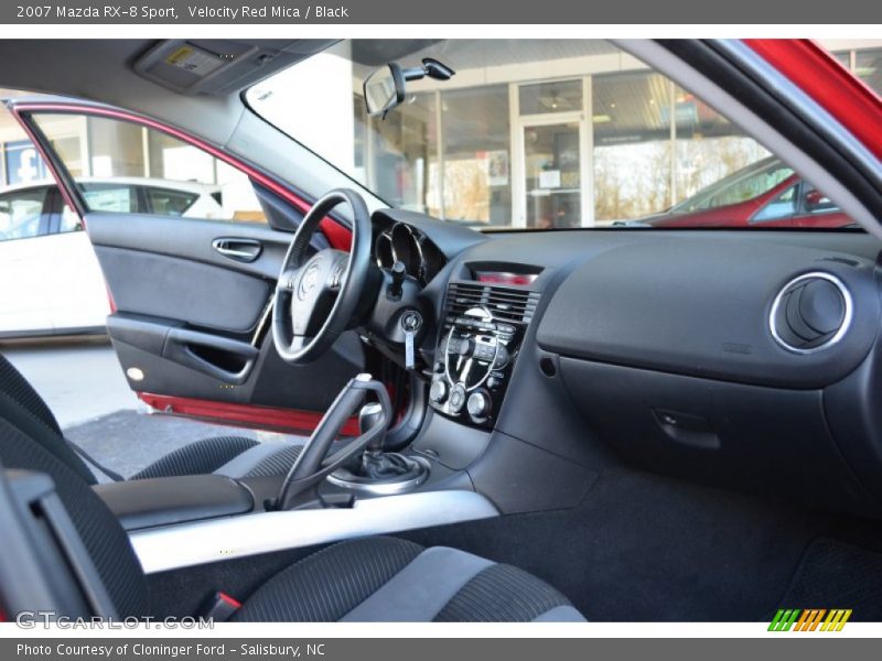 Velocity Red Mica / Black 2007 Mazda RX-8 Sport
