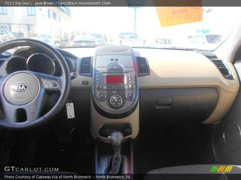 Java Brown / Sand/Black Houndstooth Cloth 2011 Kia Soul !
