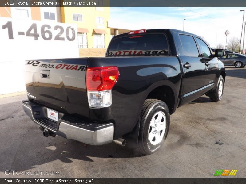 Black / Sand Beige 2013 Toyota Tundra CrewMax