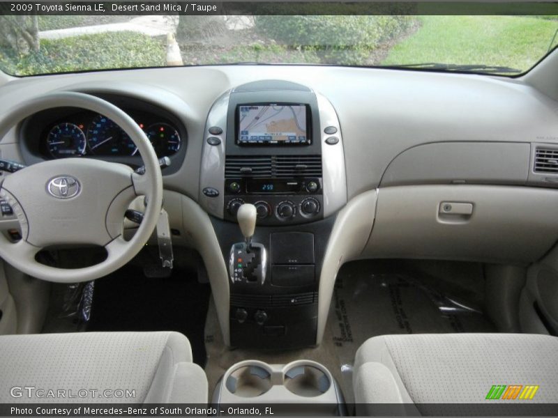 Desert Sand Mica / Taupe 2009 Toyota Sienna LE