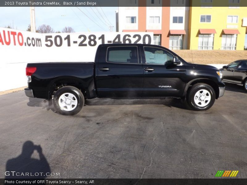 Black / Sand Beige 2013 Toyota Tundra CrewMax