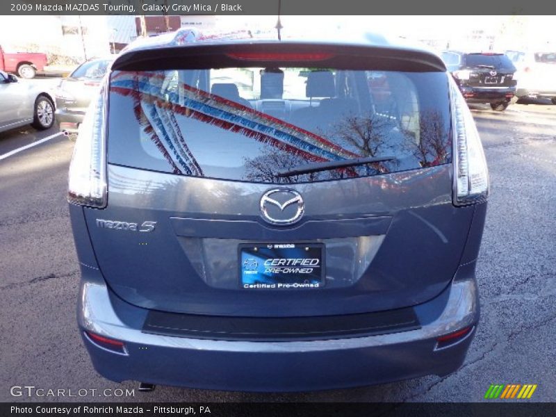 Galaxy Gray Mica / Black 2009 Mazda MAZDA5 Touring