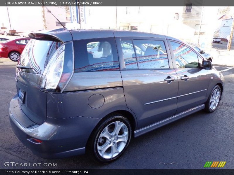 Galaxy Gray Mica / Black 2009 Mazda MAZDA5 Touring