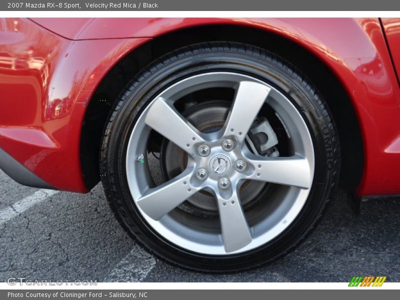 Velocity Red Mica / Black 2007 Mazda RX-8 Sport