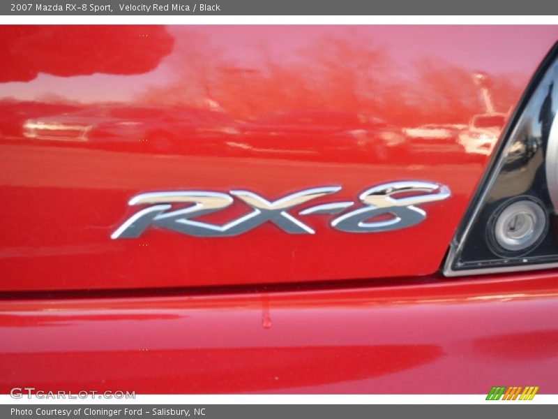 Velocity Red Mica / Black 2007 Mazda RX-8 Sport