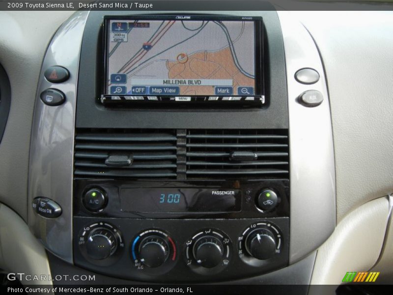 Desert Sand Mica / Taupe 2009 Toyota Sienna LE