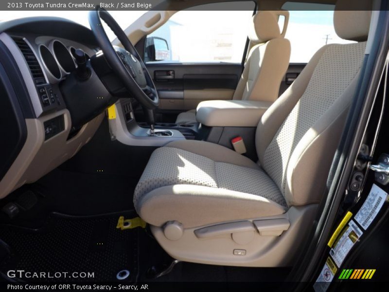 Black / Sand Beige 2013 Toyota Tundra CrewMax