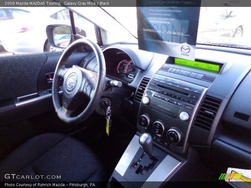 Galaxy Gray Mica / Black 2009 Mazda MAZDA5 Touring