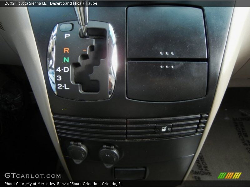 Desert Sand Mica / Taupe 2009 Toyota Sienna LE