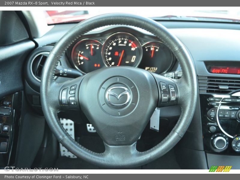 Velocity Red Mica / Black 2007 Mazda RX-8 Sport