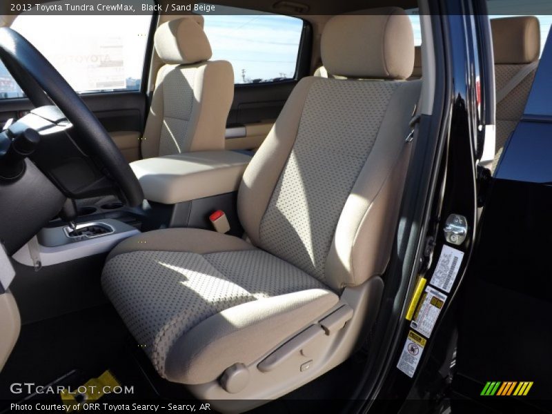 Black / Sand Beige 2013 Toyota Tundra CrewMax