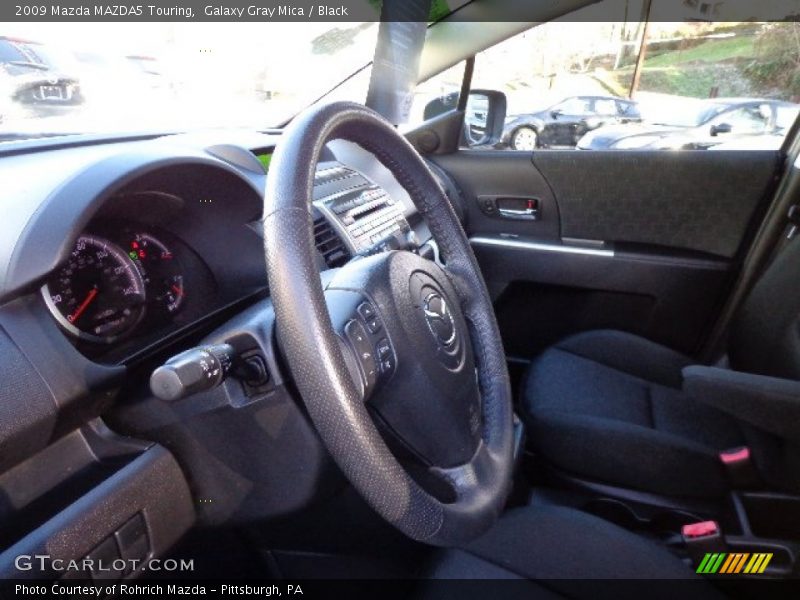 Galaxy Gray Mica / Black 2009 Mazda MAZDA5 Touring
