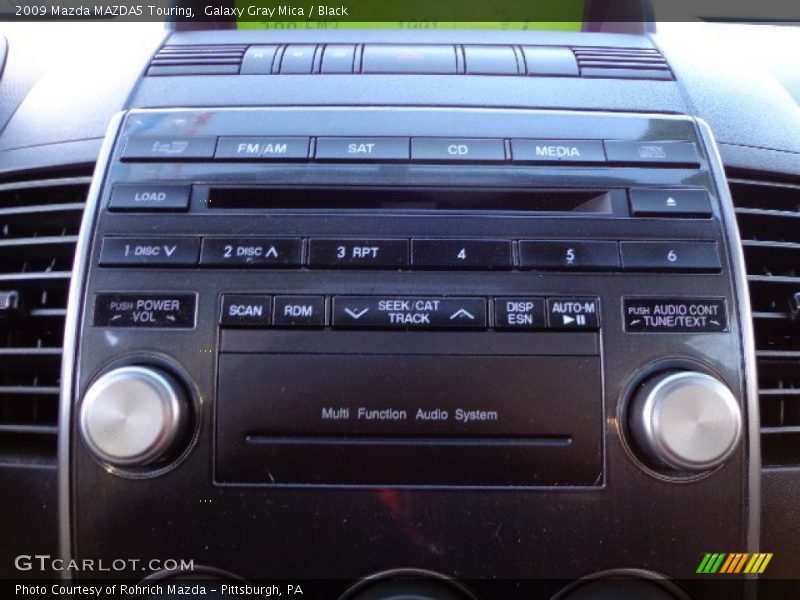 Galaxy Gray Mica / Black 2009 Mazda MAZDA5 Touring