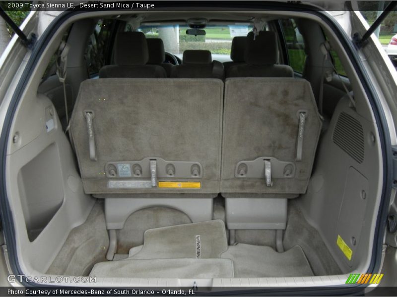 Desert Sand Mica / Taupe 2009 Toyota Sienna LE