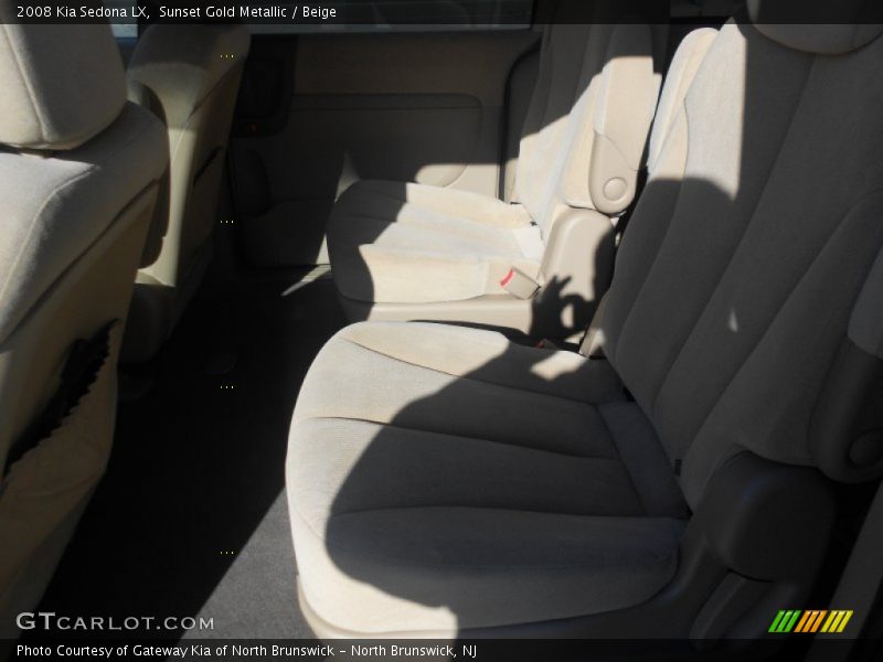 Sunset Gold Metallic / Beige 2008 Kia Sedona LX