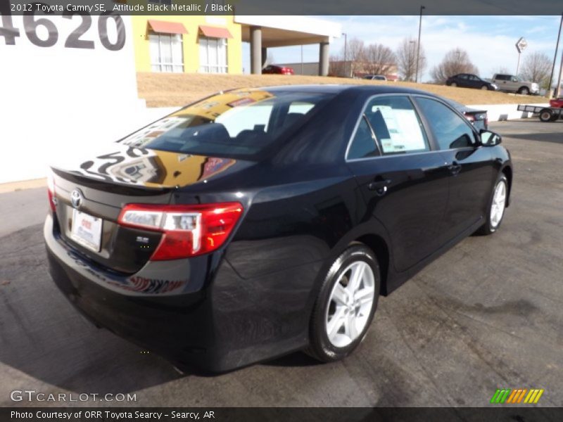 Attitude Black Metallic / Black 2012 Toyota Camry SE