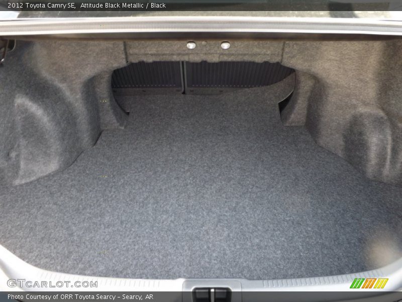 Attitude Black Metallic / Black 2012 Toyota Camry SE